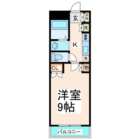 カーサセレーノの物件間取画像